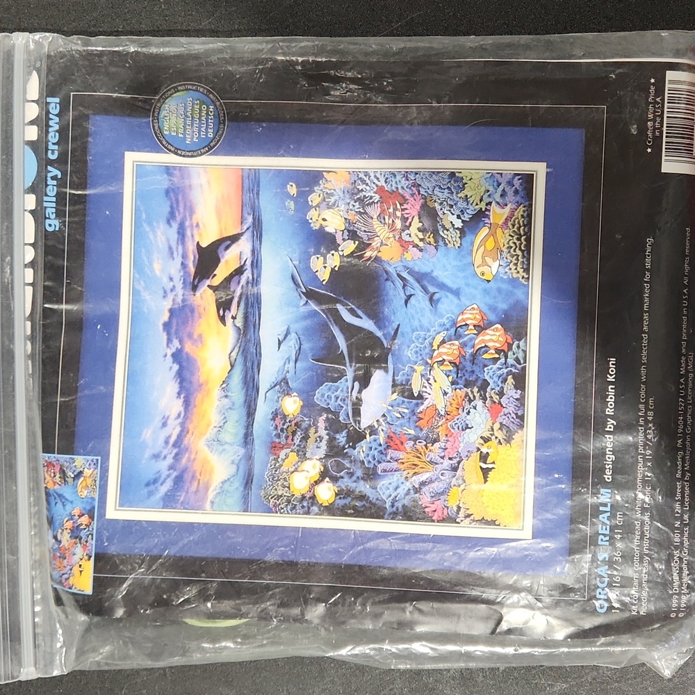 Dimensions "Orca's Realm" Cross Stitch